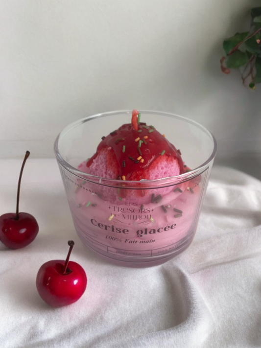Bougie "Cerise glacée"